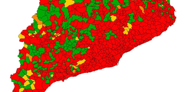 La Seu d'Urgell i bona part de l'Alt Pirineu, novament a nivell vermell en incidència del coronavirus