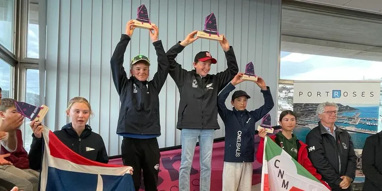 Joan Domingo i Iker Múgica es proclamen Campió i Subcampió de Catalunya d'Optimist