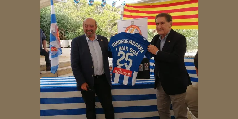 La Penya Blanc-i-blava de Torredembarra i Baix Gaià celebra el seu 25è aniversari