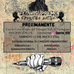 Freestyle Battle aquest dissabte al Cau, la Cova de Tarragona - episode art