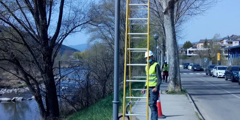 La Seu d'Urgell segueix renovant l'enllumenat públic mitjançant la tecnologia LED