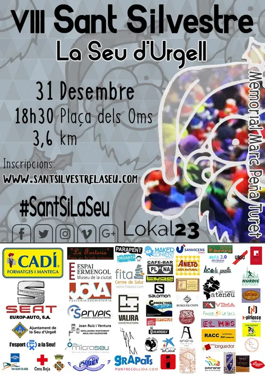 La Sant Silvestre de la Seu ja supera els 1.100 inscrits