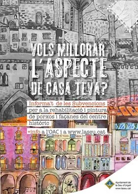 Obert el termini per sol·licitar subvencions a la rehabilitació de porxos i façanes del centre històric