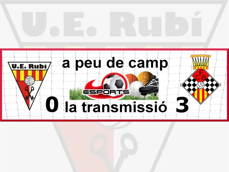 JORNADA 21: UE Rubí - FC Balaguer