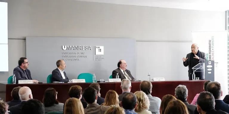 Nadal destaca la federació de les universitats de Vic i Manresa com un model d''èxit" que neix d'una voluntat compartida