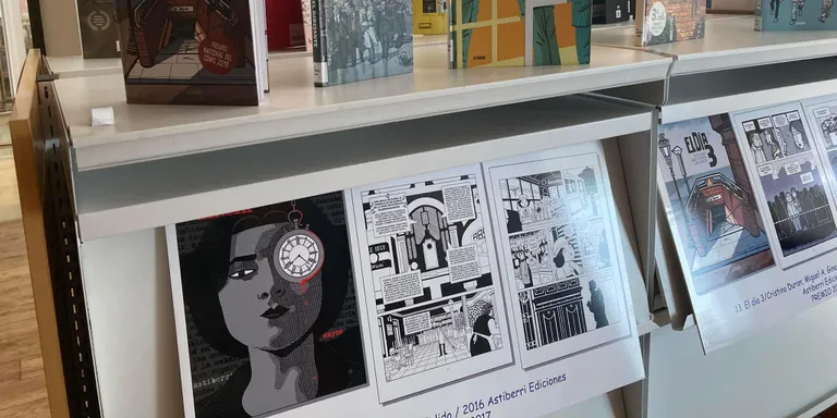 La bibliotecaria utrerana Paqui Peña habla en COPE Utrera (98.1 FM) acerca de la primera muestra del comic