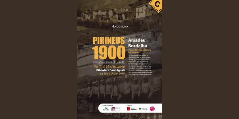 La Biblioteca Sant Agustí acull l'exposició "Pirineus 1900", del fotoperiodista Amadeu Bordalba