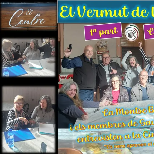 1ª part del 5è “Vermut de la ràdio” dels nostres amics de SAVIESA POPULAR entrevistant Cinta Barbarà