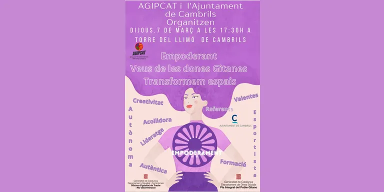 La taula rodona ‘Dones gitanes referents’ enceta aquest dijous les Jornades per a la Igualtat de Gènere de Cambrils