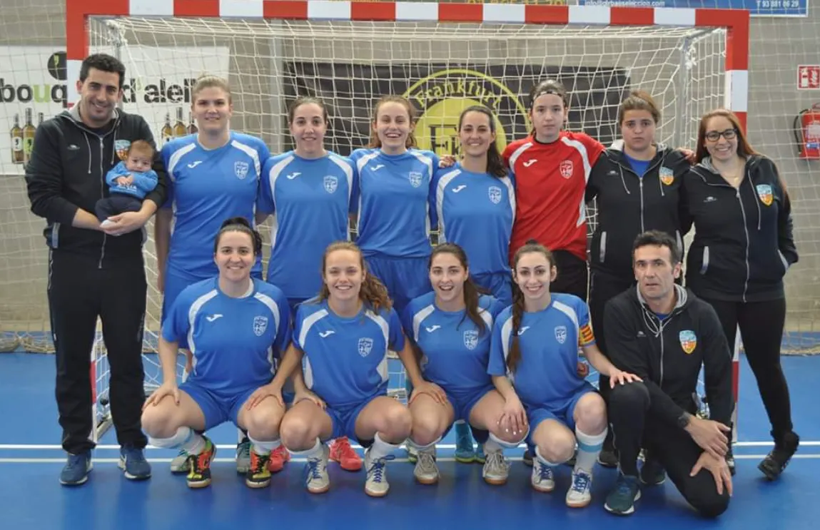 El primer equip de futbol sala femení repren els entrenaments per preparar el playoff d'ascens