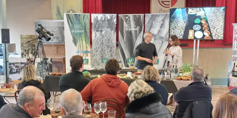 Showcooking al voltant del calçot a la Cooperativa Agrícola