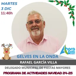 #60 - Rafael García Villa, delegado de fiestas, presenta el programa de navidad de Gelves 2024 - episode art