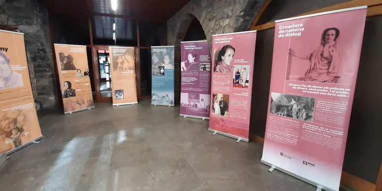 Organyà acull una exposició sobre l'activista i empresària Mercè Pàniker