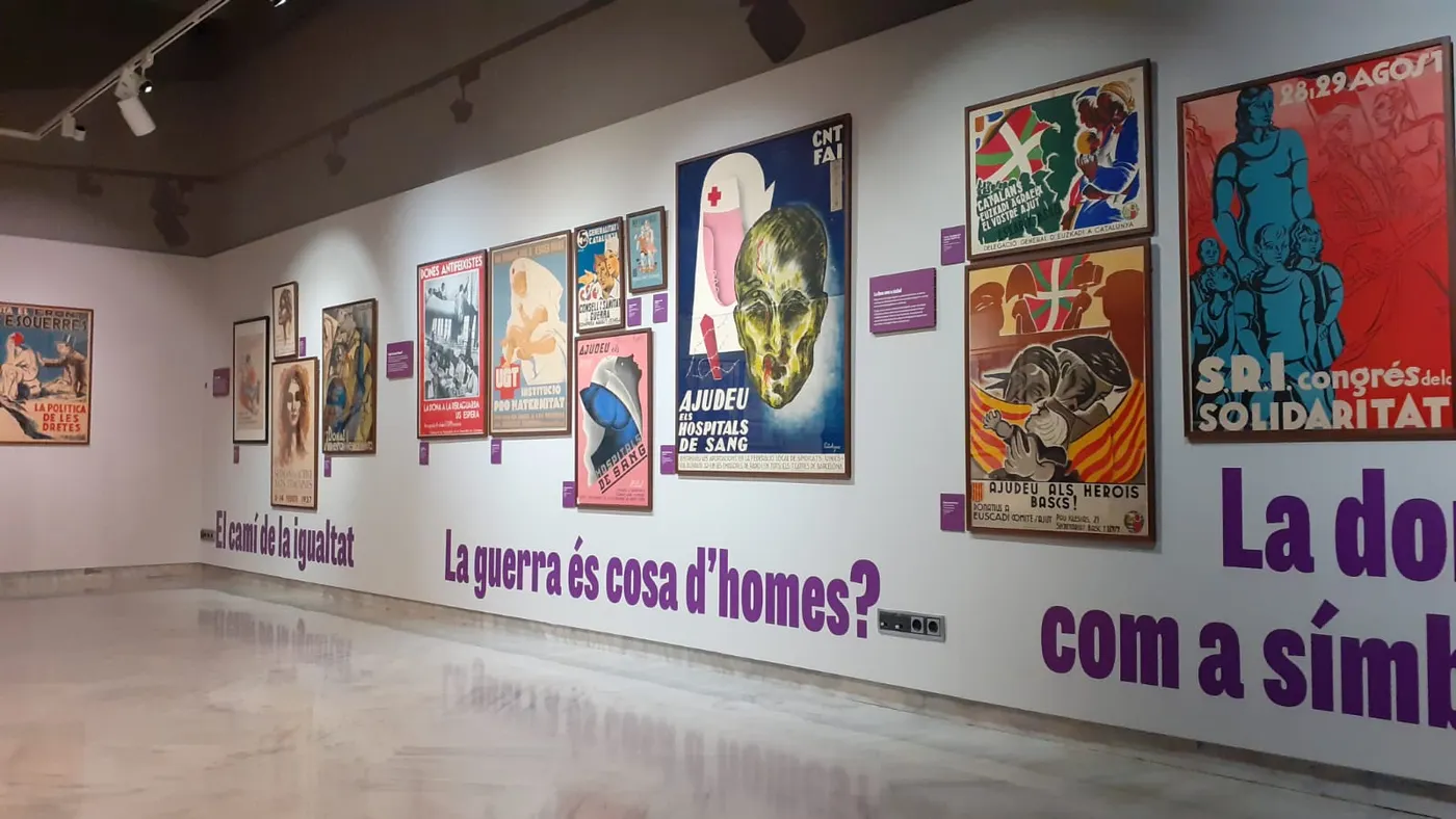 Diumenge és l’últim dia per visitar la mostra de cartells ‘Ciutadanes de la República’ al Molí de les Tres Eres