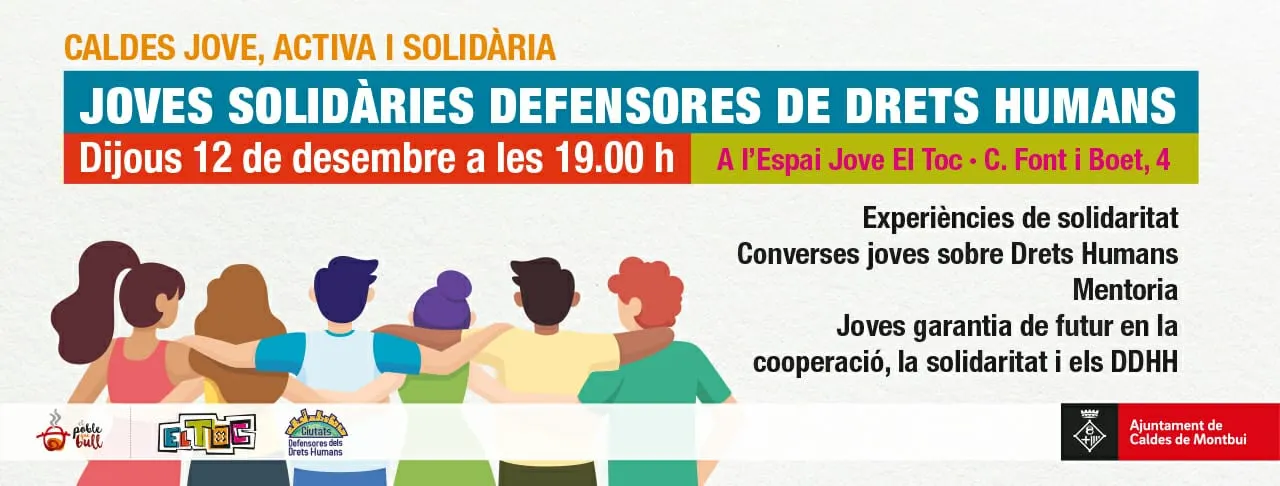 El Toc organitza una jornada sobre solidaritat i joventut