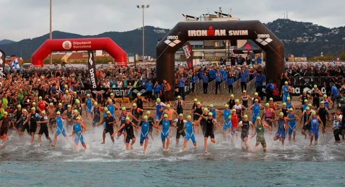 L'ironman es farà de nou a Calella aquest diumenge (foto: Ironman)