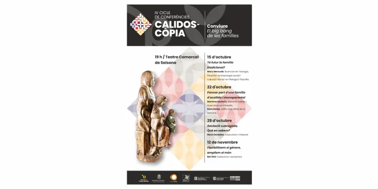 Els diferents tipus de convivència en família centraran la 4a edició del cicle Calidoscòpia