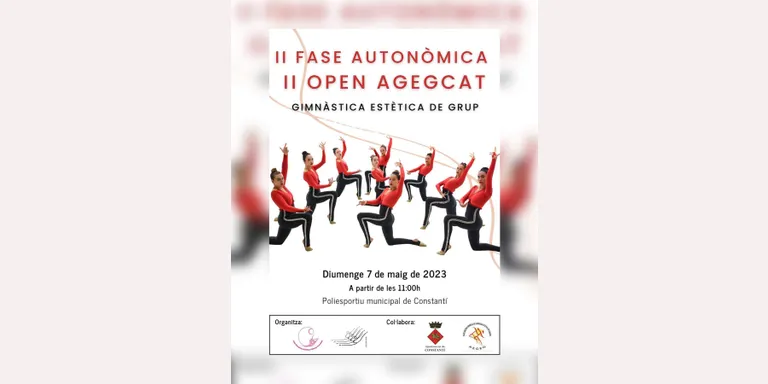 El pavelló de Constantí acollirà diumenge el II Open AGEGCAT de gimnàstica estètica de grup