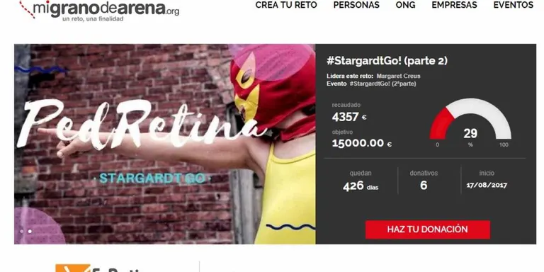 Obert el segon repte Stargardt Go per lluitar contra les malalties degeneratives de la retina de caràcter hereditari