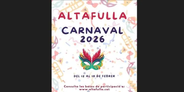 S’obren les inscripcions per participar al Carnaval d’Altafulla, amb les bases ja publicades