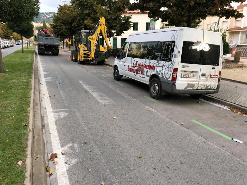Unes obres al Rierany dels Frares obliga a fer talls en la circulació