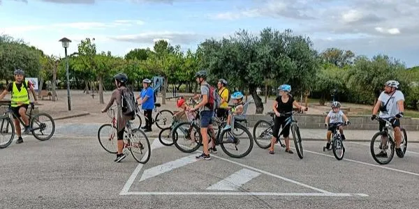 Altafulla avalua les característiques dels futurs camins escolars en el marc de la Setmana de la Mobilitat