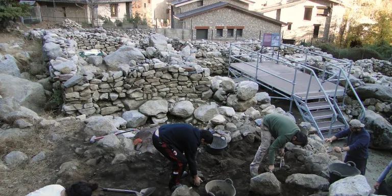 El jaciment de la Margineda havia acollit un poblat medieval