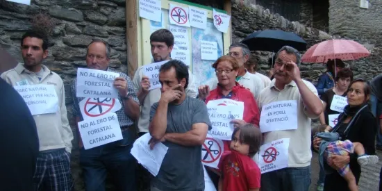 Els alcaldes del Parc Natural de l'Alt Pirineu, en contra dels acomiadaments a la brigada de manteniment