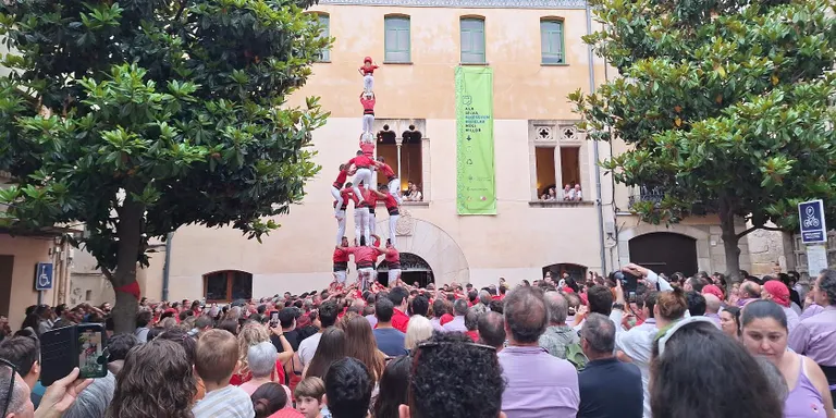 Triple estrena de la Colla Joves a la Selva del Camp