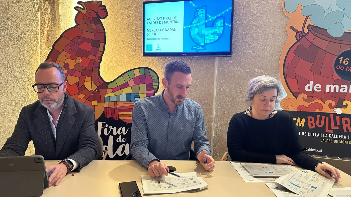 El Mercat de Nadal del 2023 va tenir un impacte econòmic d’un milió d’euros a Caldes