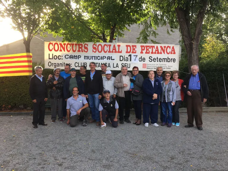 El Club Petanca Seu celebra el 40è aniversari del Concurs Social