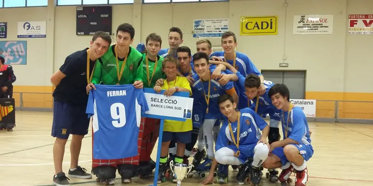 La selecció de Barcelona sud guanya el Campionat de Catalunya Infantil d'hoquei patins