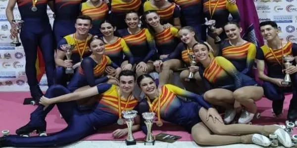 Els patinadors del CP Torredembarra, Ot Font i Joan Jardí, subcampions d’Espanya