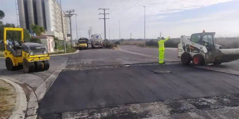 Comencen els treballs de millora del ferm al Polígon Industrial de Constantí