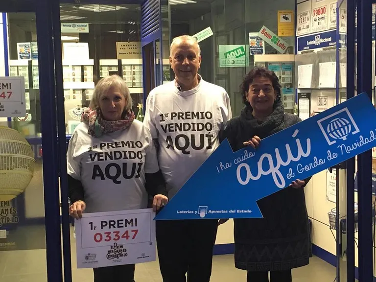 El primer premi de la Loteria de Nadal esquitxa la Seu d'Urgell