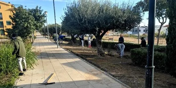 El PTT d’Auxiliar en Vivers i Jardins comença a treballar nous espais