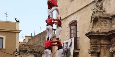 La Colla Joves s’anota el primer 3de8 de l’any al Vendrell