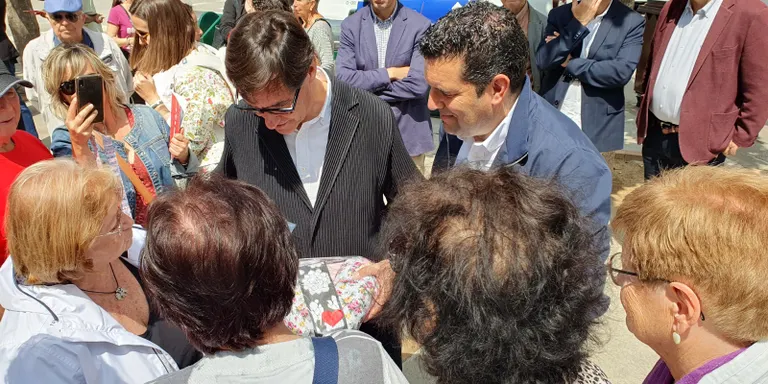 Salvador Illa (PSC) a Pineda: 'Transformar els municipis és un primer pas per posar Catalunya en marxa'
