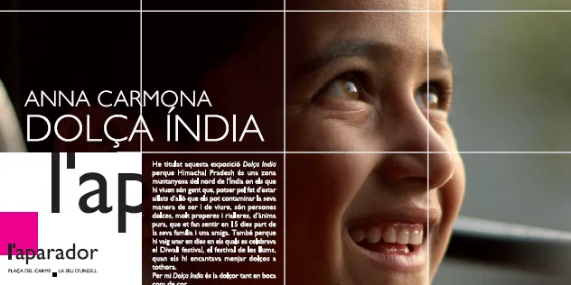 'Dolça Índia', mostra fotogràfica d'Anna Carmona a l'espai d'art 'L'Aparador'