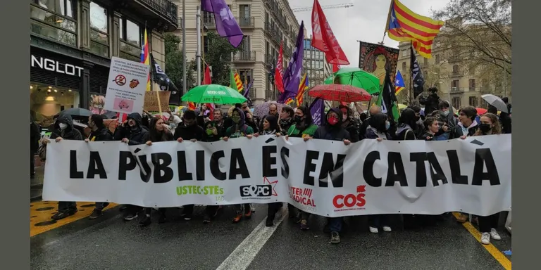 Poc seguiment a la vaga d'educació als centres arenyencs