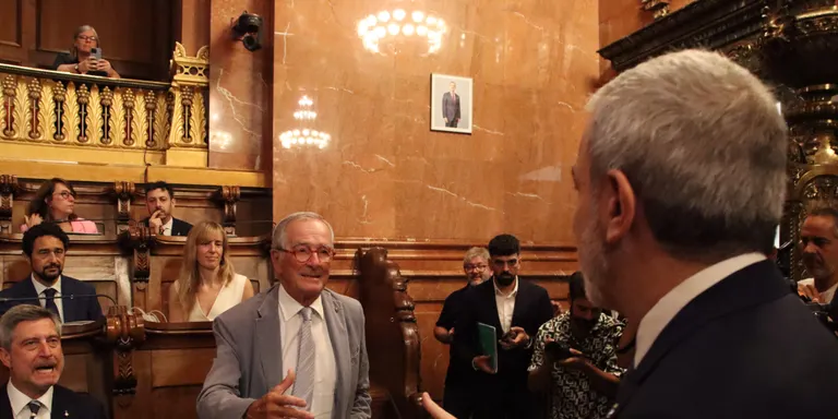 Trias s'acomiada com a regidor "content" i tanca una carrera política de 40 anys