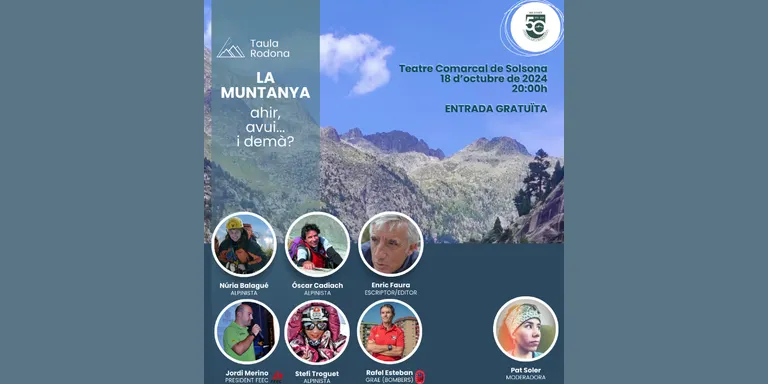 El Centre Excursionista del Solsonès organitza una taula rodona sobre el passat, el present i el futur de la muntanya