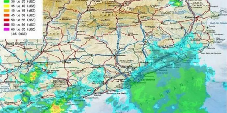 Protecció Civil alerta d'una segona tongada de pluges generals però "menys intenses" de cara a aquest dimarts
