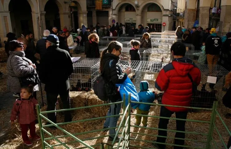 Valls es prepara per celebrar el Mercat de Nadal