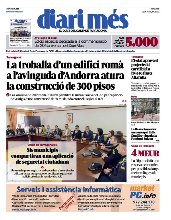 Cop d'ull als diaris d'aquest dimecres 13 de març