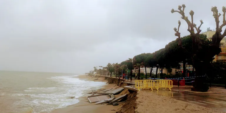 Alerta per pluges que poden ser molt importants i llevantada al litoral