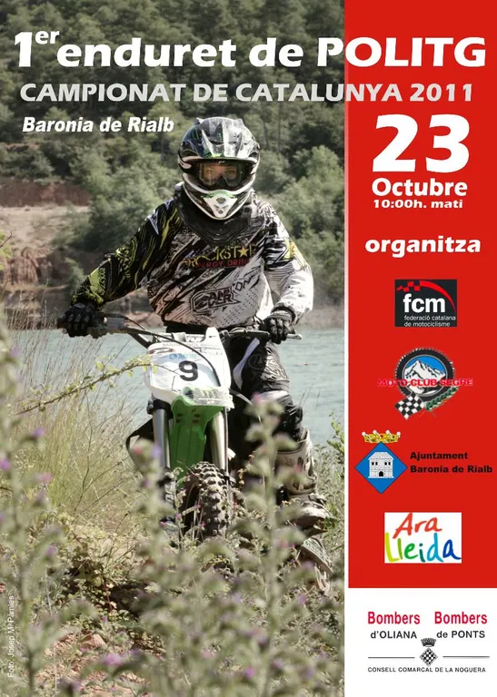 El Moto Club Segre impulsa una prova d'enduro infantil