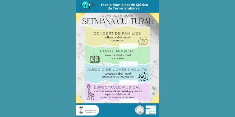 Comença la setmana cultural de l'Escola de Música
