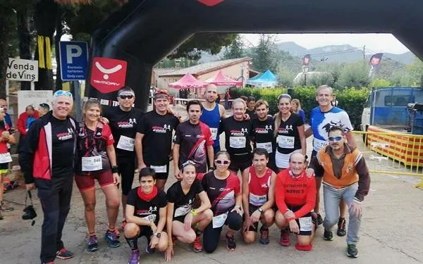 Foto: Atletes d'Altafulla