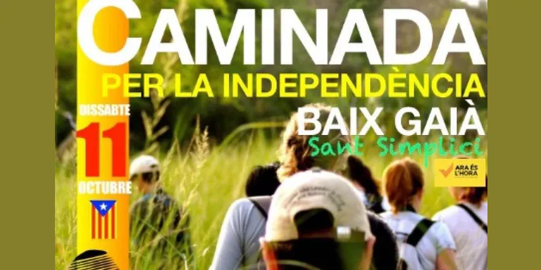 La territorial de l'ANC d'Altafulla organitza una caminada reivindicativa a Sant Simplici